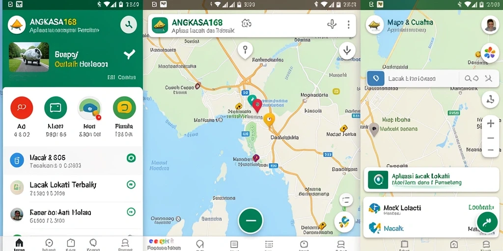 Tampilan antarmuka pengguna ANGKASA168 yang sederhana dan informatif.