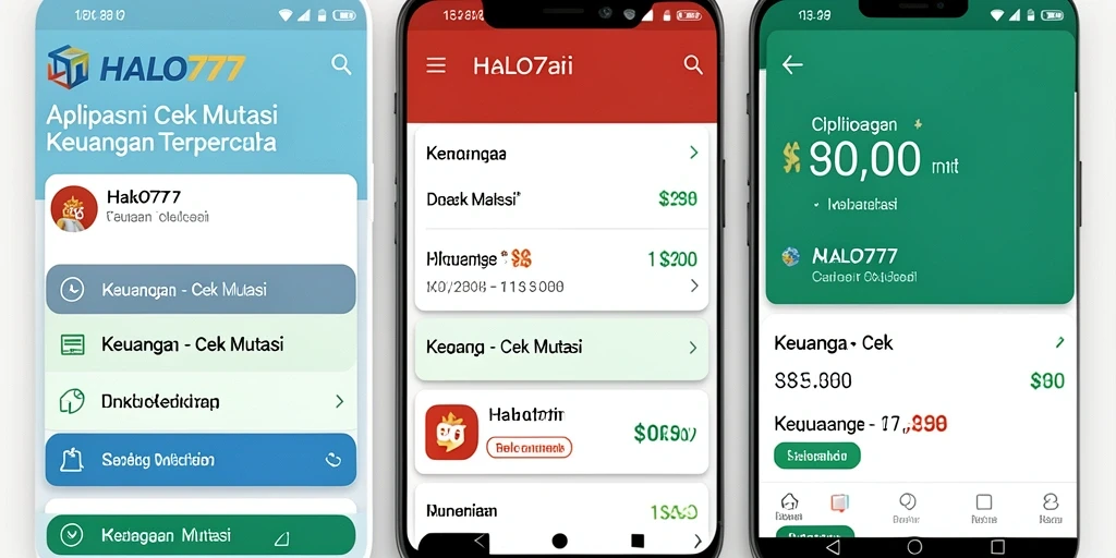 Tampilan antarmuka HALO777 untuk cek mutasi yang sederhana dan informatif.